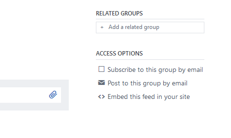 Post to this group by email in Yammer
