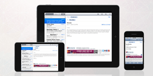 Mobile email signatures