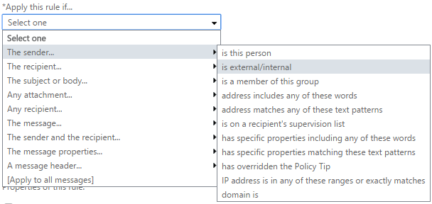 Set conditions for your Microsoft 365 (formerly Office 365) email signature.