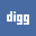 digg icon download 128x128 - square