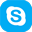 skype icon download 32x32 - curved