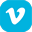 vimeo icon download 32x32 - curved