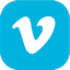 vimeo icon download 64x64 - curved