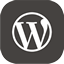 wordpress icon download 64x64 - curved